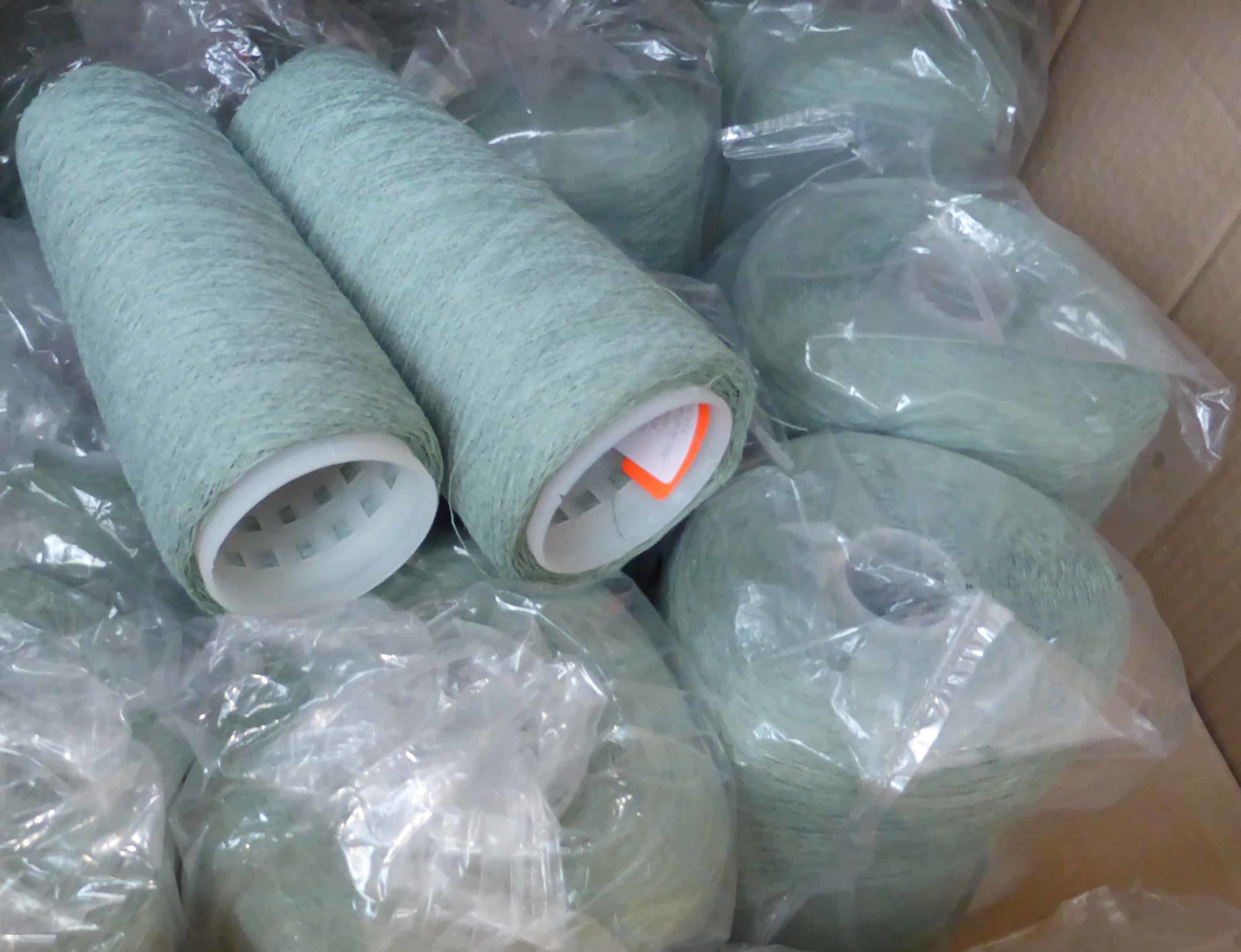 Winter Twilight Seafoam weft