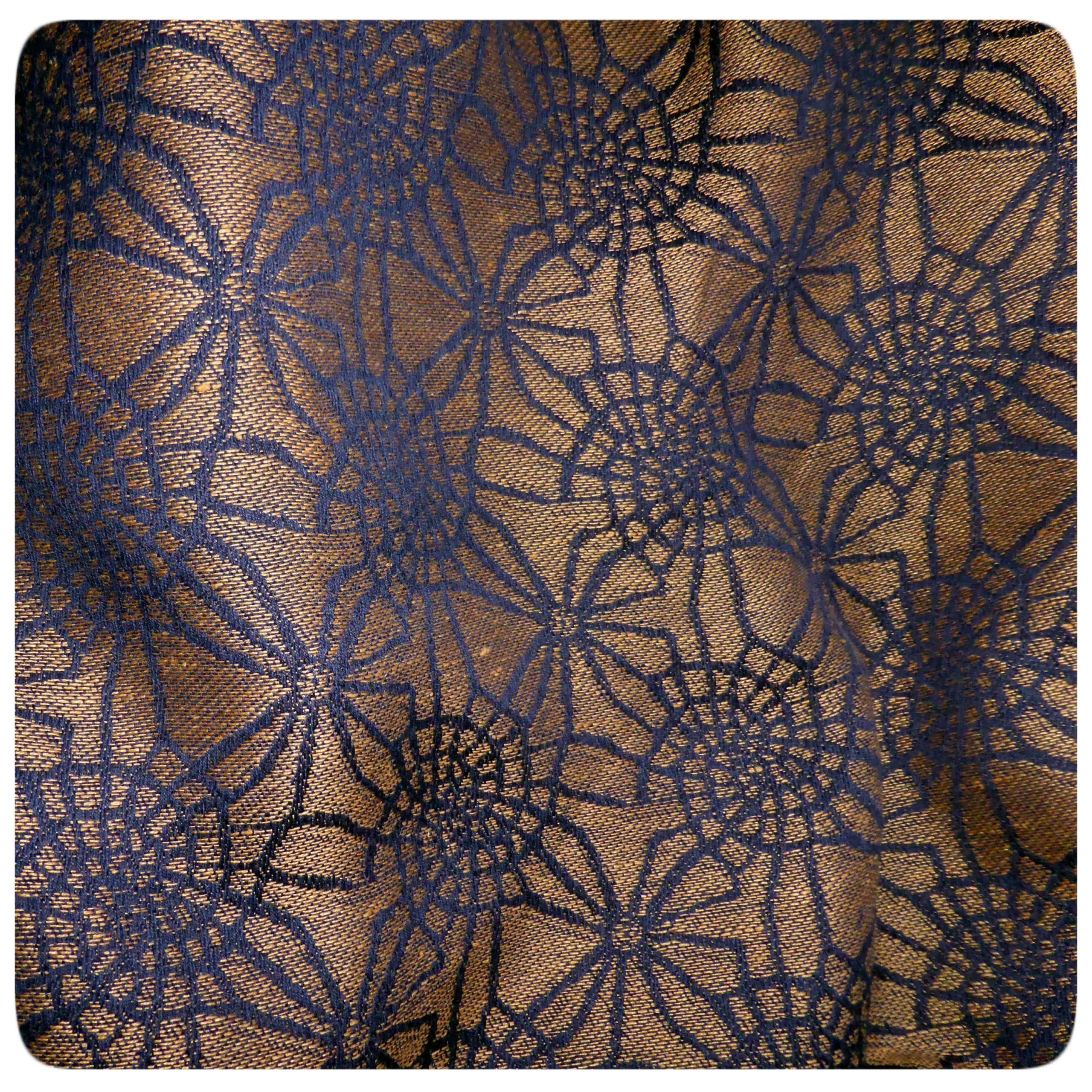 Bronze Twilight Fractal Spirals