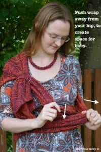 Coolest Hip Cross Carry: Wrapping Tutorial