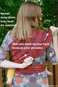 Coolest Hip Cross Carry: Wrapping Tutorial