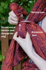 Coolest Hip Cross Carry: Wrapping Tutorial