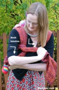 Knotless Ruck or Ruck Tied Under Bum: Wrapping Tutorial