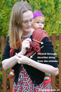 Knotless Ruck or Ruck Tied Under Bum: Wrapping Tutorial