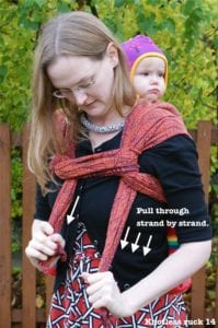 Knotless Ruck or Ruck Tied Under Bum: Wrapping Tutorial