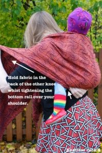 Knotless Ruck or Ruck Tied Under Bum: Wrapping Tutorial