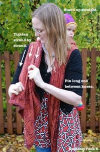 Knotless Ruck or Ruck Tied Under Bum: Wrapping Tutorial