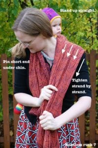 Knotless Ruck or Ruck Tied Under Bum: Wrapping Tutorial