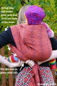 Knotless Ruck or Ruck Tied Under Bum: Wrapping Tutorial