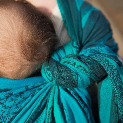 Night's Watch Cyano Charters Moss woven wrap