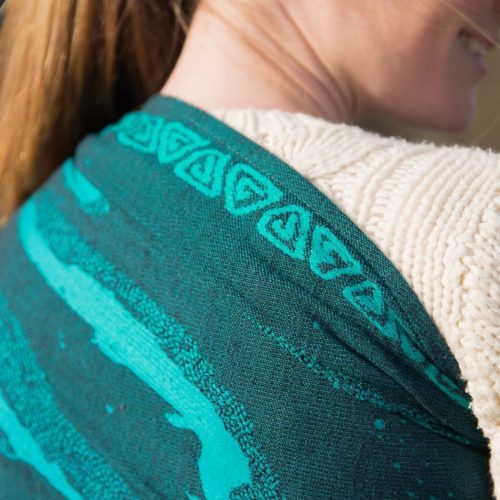 Night's Watch Cyano Charters Moss woven wrap