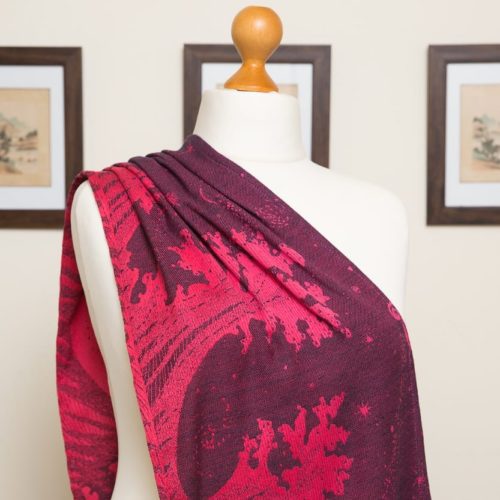 Flat Scarf from Night's Watch Sunset Seafoam