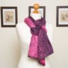 Pink Grad Navy Starmap scarf