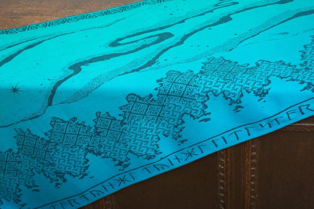 Night's Watch Cyano Charters Moss woven wrap
