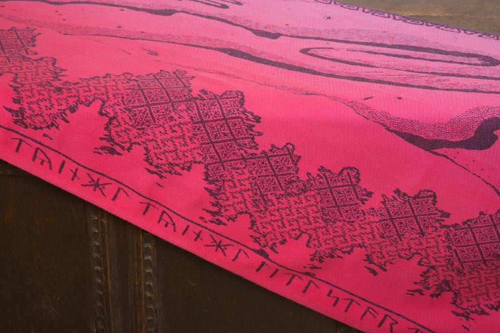 Night's Watch Sunset Charters Moss Woven Wrap