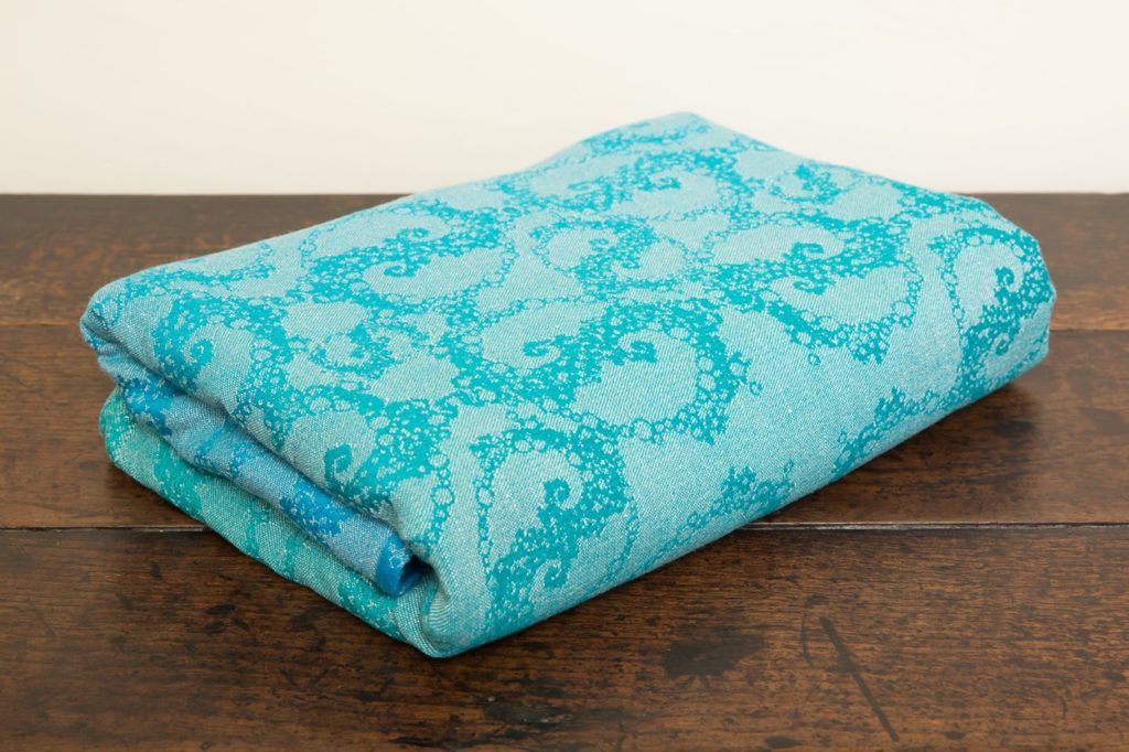Seaspray Cyano Tentacular Spectacular - woven wrap
