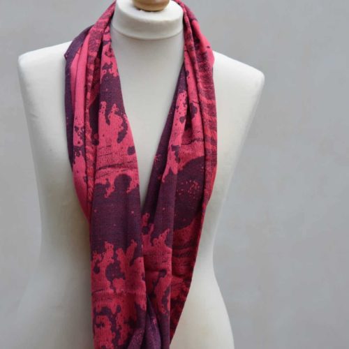 night's watch sunset seafoam loop scarf