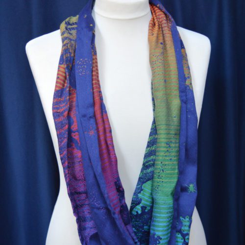 Double Loop Scarf from Bifrost Seafoam