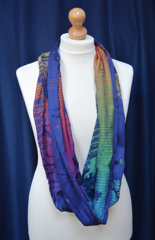 Double Loop Scarf from Bifrost Seafoam