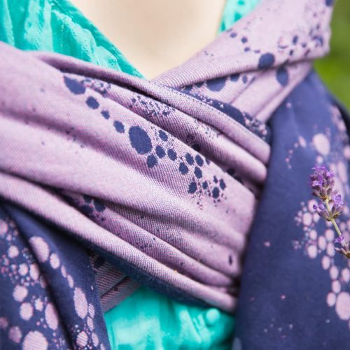 Blossoms Twilight Tourbillon Woven Wrap Baby Carriers