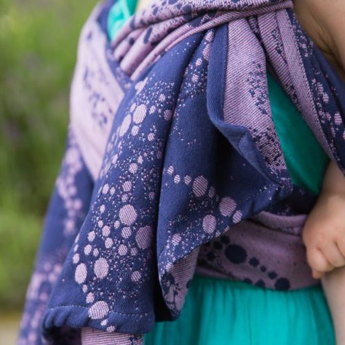 Blossoms Twilight Tourbillon Woven Wrap Baby Carriers