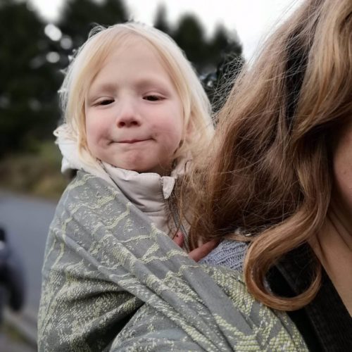 Kokiri Mercury Birch Trees Woven Wrap Baby Carriers