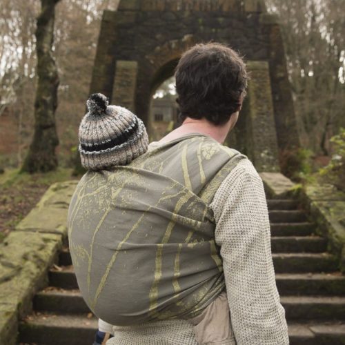 Kokiri Mercury Birch Trees Woven Wrap Baby Carriers