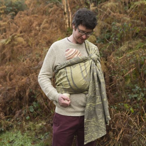 Kokiri Mercury Birch Trees Woven Wrap Baby Carriers