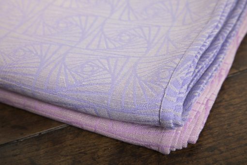 Astral Pink Moon Curves of Pursuit Woven Wrap Baby Carriers - Image 3