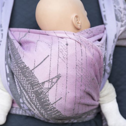 Greystoke Pink Moon Winter Hill Woven Wrap Baby Carriers