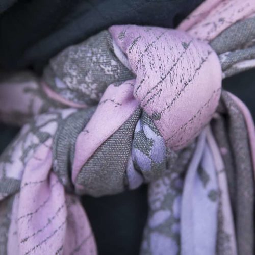 Greystoke Pink Moon Winter Hill Woven Wrap Baby Carriers