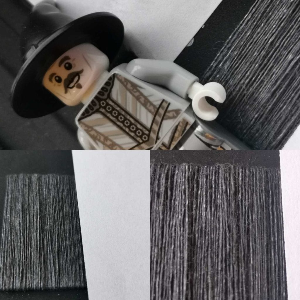grey linen swatch