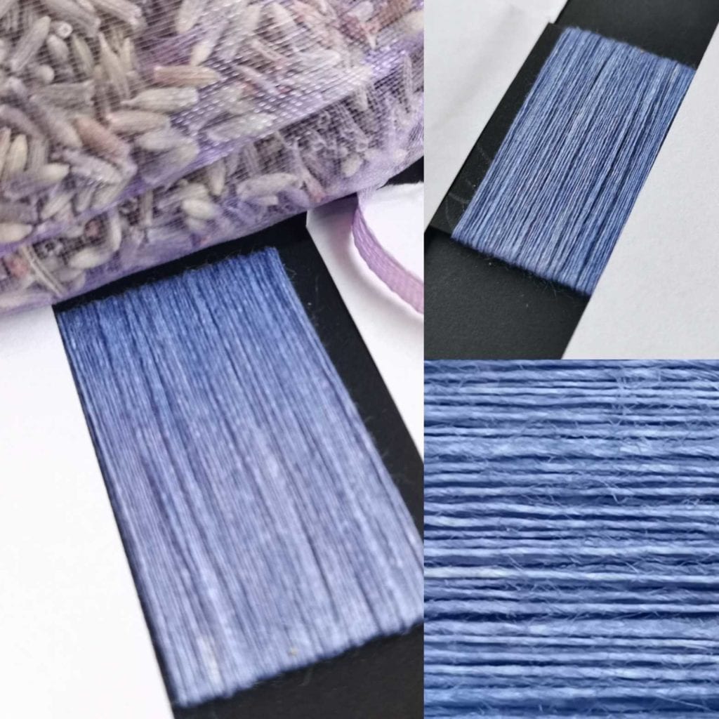 lavender linen swatch