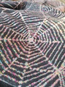 CMYK Obsidian Gossamer Blanket