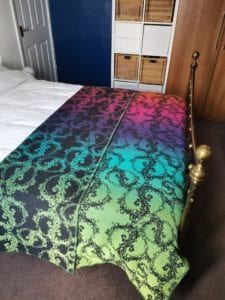 Bifrost Obsidian Tentacular Spectacular blanket