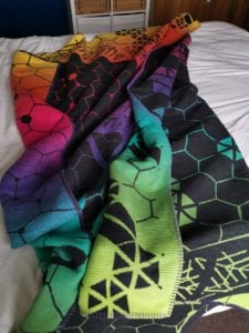 bifrost obsidian geode blanket