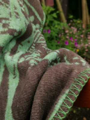 woodsprite Burnish Birch Trees Blanket