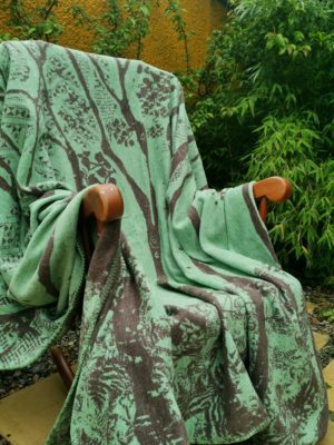 woodsprite Burnish Birch Trees Blanket