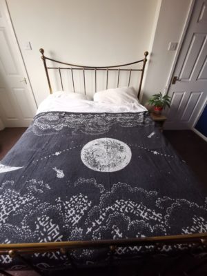 silver obsidian nocturne blanket