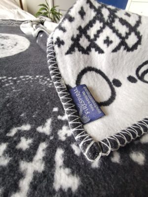 silver obsidian nocturne blanket