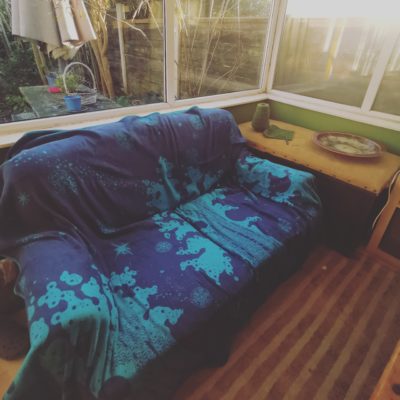 winter wovenland seafoam blanket