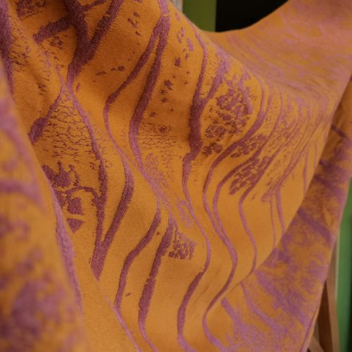 Flat Scarf from Nightshade Sunhaze Birch Trees