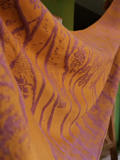Flat Scarf from Nightshade Sunhaze Birch Trees - Image 4