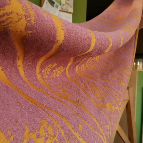 Flat Scarf from Nightshade Sunhaze Birch Trees