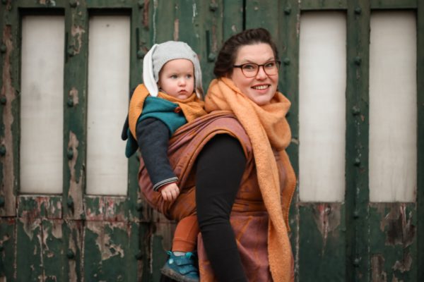 Nightshade sunhaze birch trees