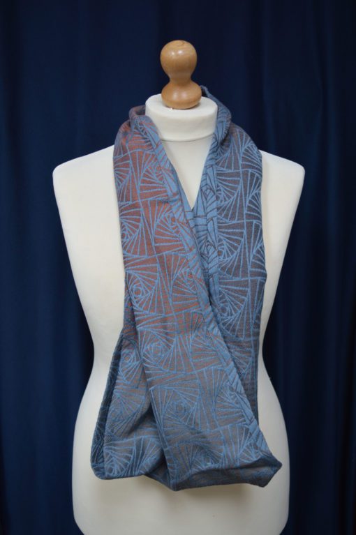 Double Loop Scarf from Earthwitch Stargaze Curves of Pursuit