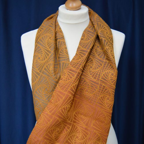 Double Loop Scarf from Earthwitch Sunhaze Curves of Pursuit