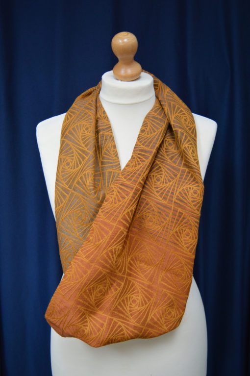 Double Loop Scarf from Earthwitch Sunhaze Curves of Pursuit