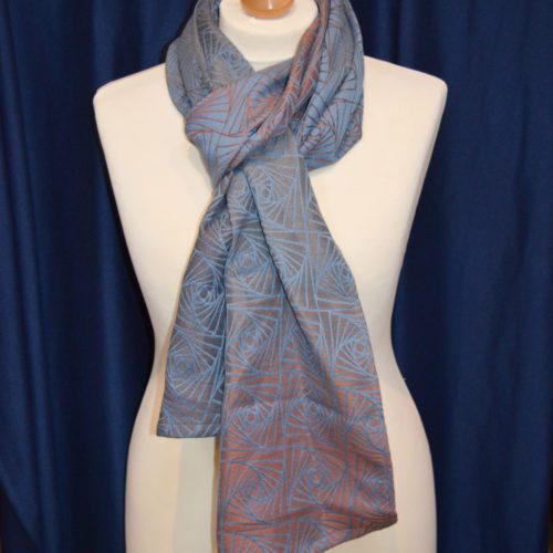 Flat Scarf from Earthwitch Stargaze Curves of Pursuit