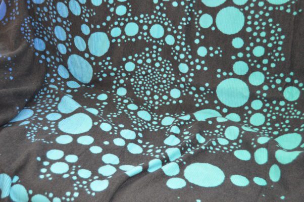 Aurora Obsidian Vortex Blanket