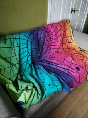 Bifrost Obsidian Starmap Blanket